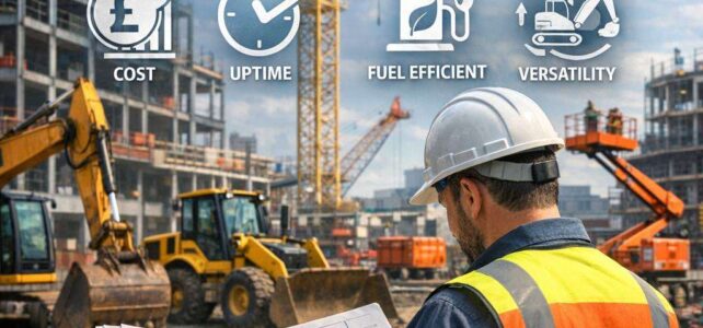 Maximising ROI: How to Choose the Right Plant & Machinery for Your Construction Project Maximising ROI: How to Choose the Right Plant & Machinery for Your Construction Project